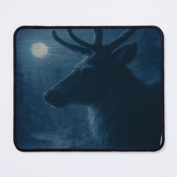 Item preview, Glitched Xmas CRT – Winter Reindeer Gaze – Analog Glitch Nostalgia designed and sold by JacobKAurumhead.