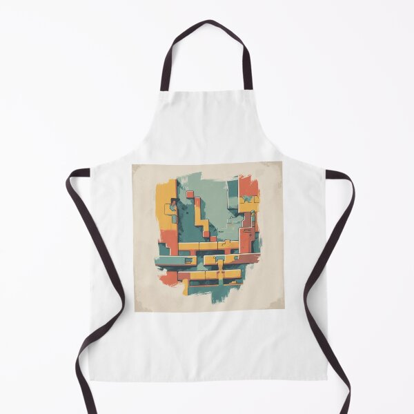 Item preview, Abstract Platformer Gaming Art - Classic Realms designed and sold by Ace Shark.