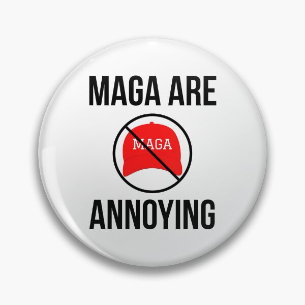 Item preview, MAGA are annoying  designed and sold by Rachel the Artist .