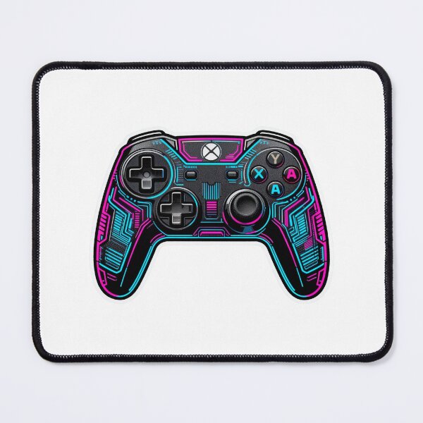 Item preview, Neon Xbox Cyberpunk Controller designed and sold by LuckCraftStudio.
