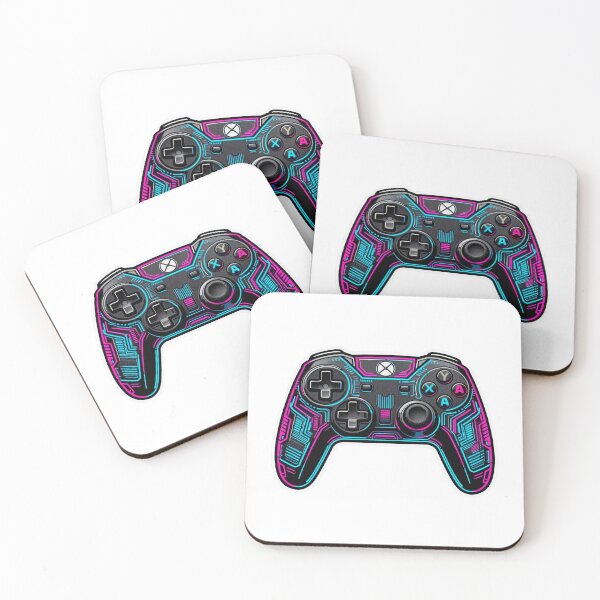 Item preview, Neon Xbox Cyberpunk Controller designed and sold by LuckCraftStudio.