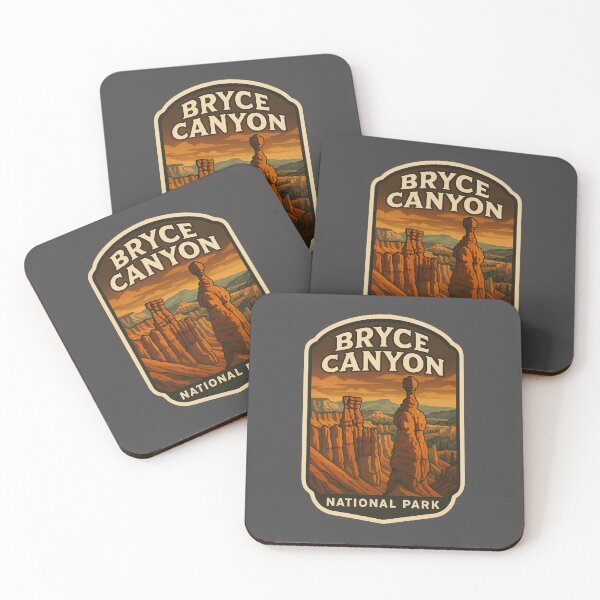 Item preview, Vintage American National Park Print: Bryce Canyon designed and sold by PinUpPizzazz.