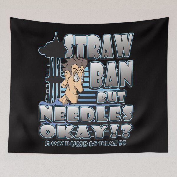 Item preview, Straw Ban Revolt designed and sold by MontanaJack.