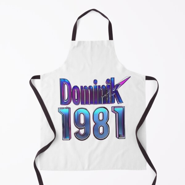 Item preview, Dominik 1981 – Neon Nightwave Style designed and sold by AlexLineArt.