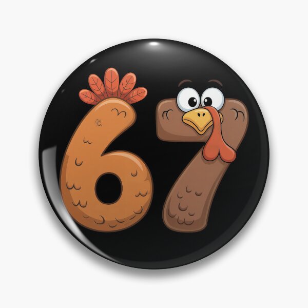 Item preview, Turkey Says Six Seven  designed and sold by WoodburyLake.
