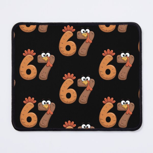 Item preview, Turkey Says Six Seven  designed and sold by WoodburyLake.
