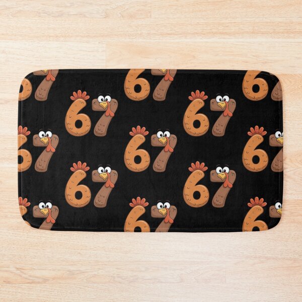 Item preview, Turkey Says Six Seven  designed and sold by WoodburyLake.