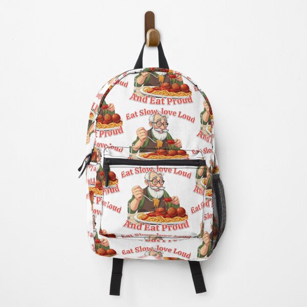Item preview, Eat Slow, Love Loud And Eat Proud Pop Art Collection designed and sold by SaucyFoodTruck.