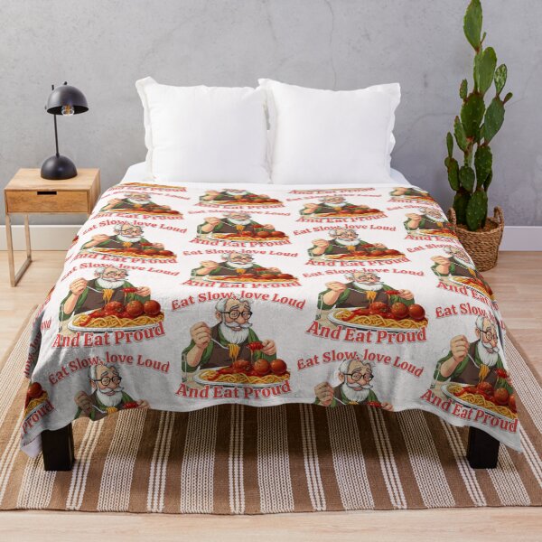 Item preview, Eat Slow, Love Loud And Eat Proud Pop Art Collection designed and sold by SaucyFoodTruck.