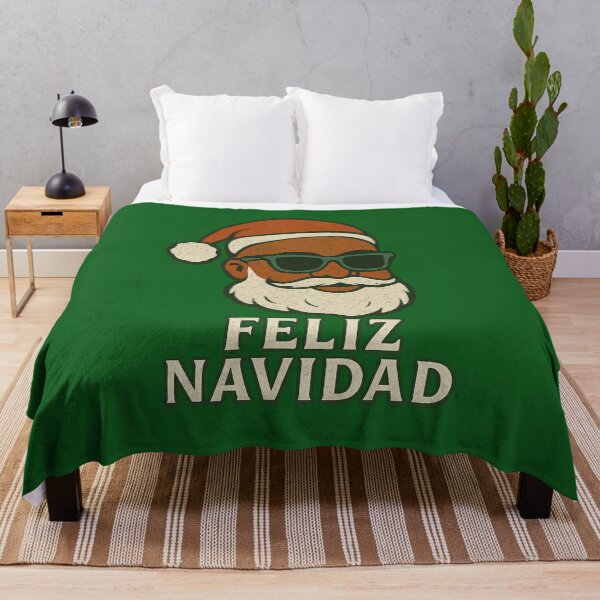Item preview, Cool Feliz Navidad Santa Wearing Sunglasses designed and sold by ModkMerch.