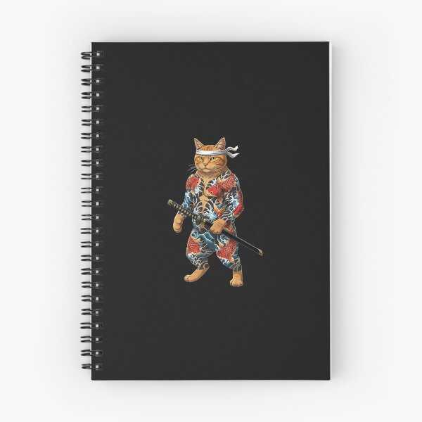Item preview, Japanese Tattoo Warrior Feline designed and sold by cawtoon.