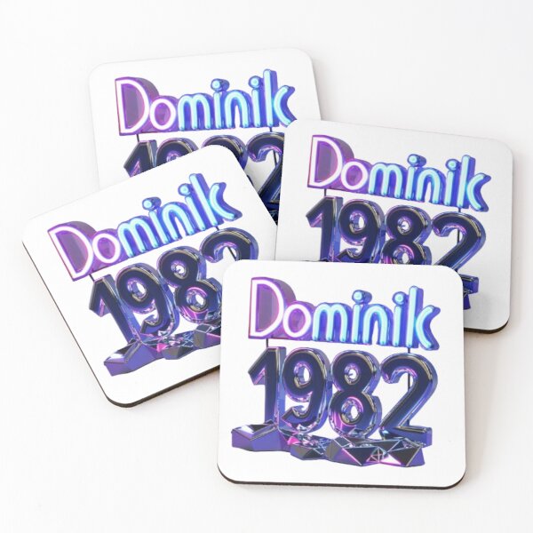 Item preview, Dominik 1982 – Futuristic Neon Chrome designed and sold by AlexLineArt.
