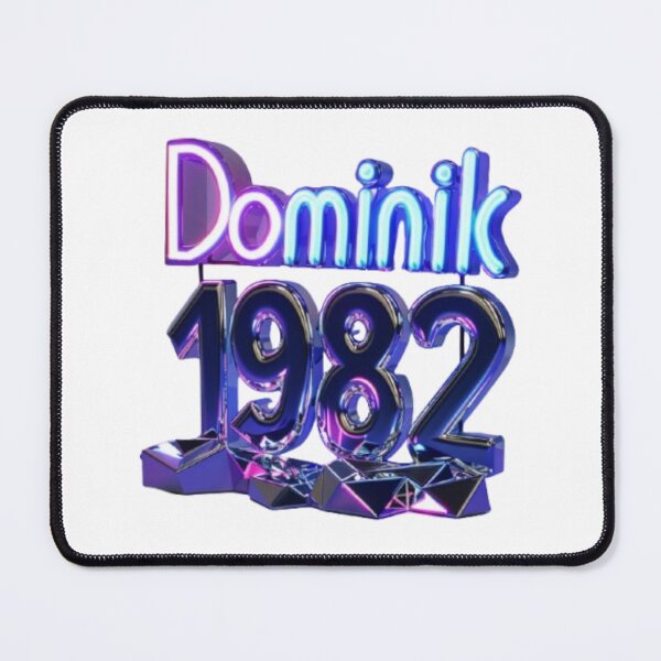 Item preview, Dominik 1982 – Futuristic Neon Chrome designed and sold by AlexLineArt.