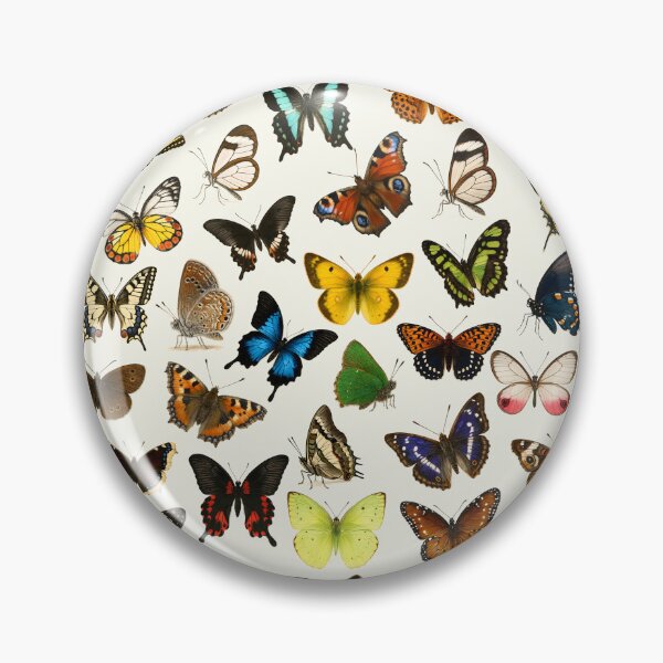 Item preview, Butterflies of the World Illustration Chart designed and sold by kakarikihill.