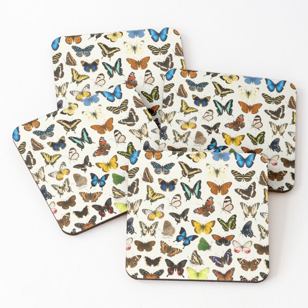Item preview, Butterflies of the World Illustration Chart designed and sold by kakarikihill.