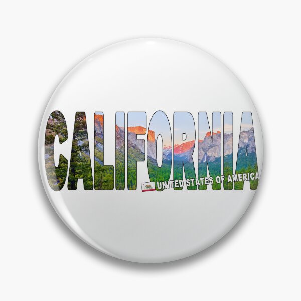 Item preview, CALIFORNIA United States of America - Sticker Shirt Yosemite designed and sold by Adam Gormley.