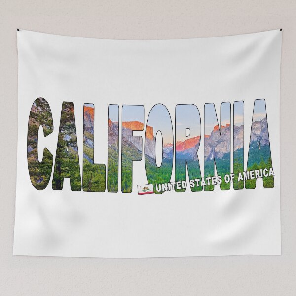 Item preview, CALIFORNIA United States of America - Sticker Shirt Yosemite designed and sold by Adam Gormley.