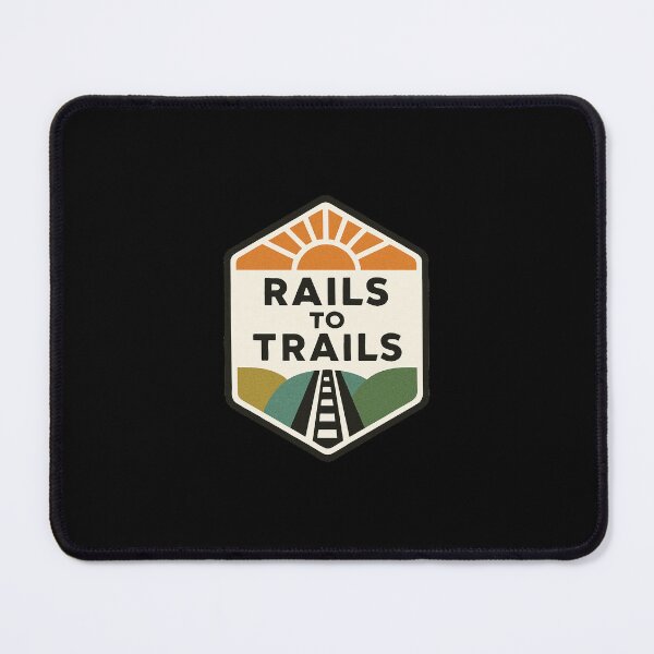 Item preview, Rails to Trails designed and sold by Broken Antler Designs .