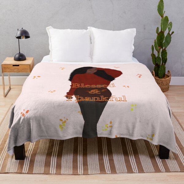 Item preview, Blessed and Thankful - African American Woman designed and sold by Cecetyshay.