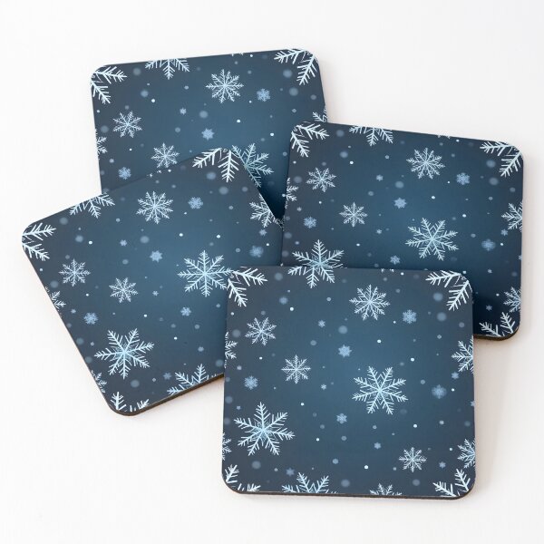 Item preview, Snowflakes falling  in the winter sky designed and sold by BDLdesigns.