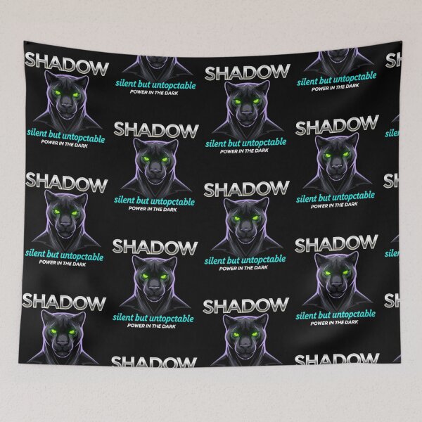 Item preview, Shadow Panther — Silent but untouchable designed and sold by Ahau Designs.