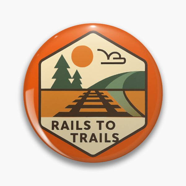 Item preview, Rails to Trails  designed and sold by Broken Antler Designs .