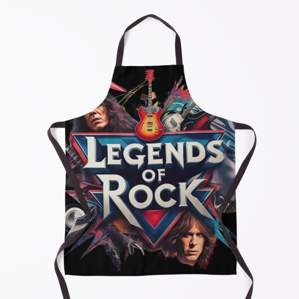 Item preview, Legends of Rock 2: Vintage Gold Metal Band Tribute Graphic designed and sold by Caira-Design.