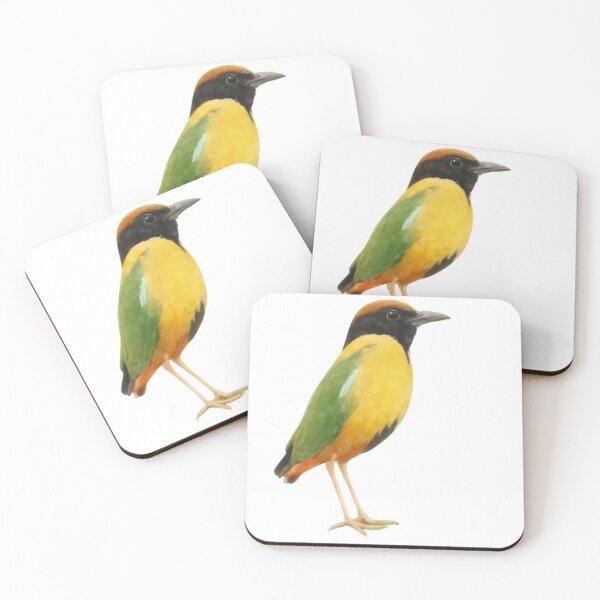 Item preview, Noisy Pitta (Pitta versicolor) designed and sold by HOMETOWN86.