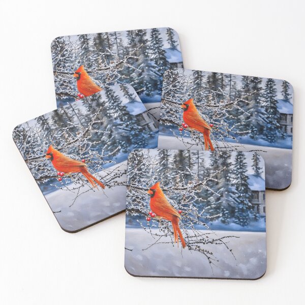 Item preview, Front Yard Cardinal designed and sold by tomorrowsart.