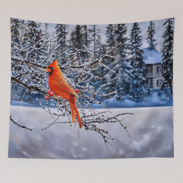 Item preview, Front Yard Cardinal designed and sold by tomorrowsart.