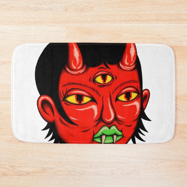 Item preview, Third Eye Trouble – Red Devil Portrait designed and sold by BubblePancake.