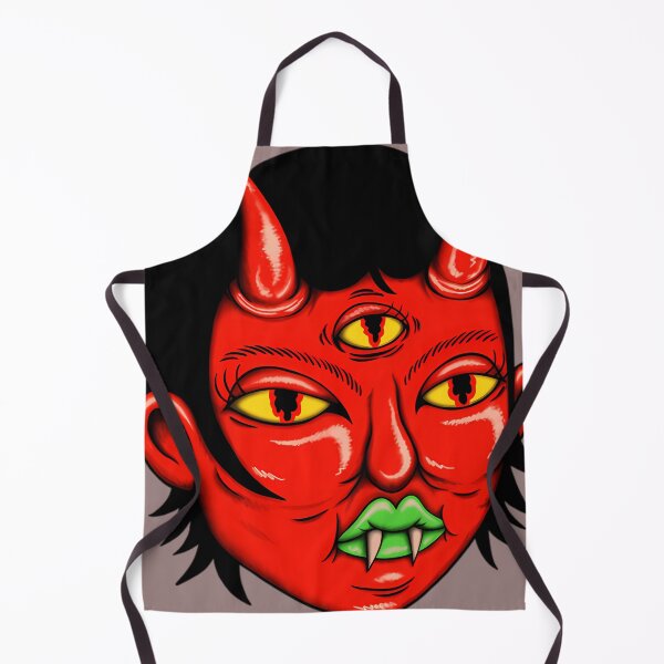 Item preview, Third Eye Trouble – Red Devil Portrait designed and sold by BubblePancake.