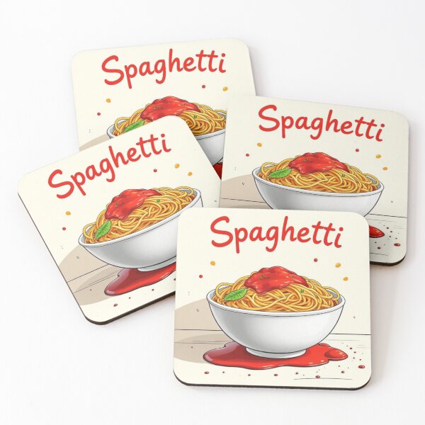 Item preview, Spaghetti Pop Art designed and sold by SaucyFoodTruck.