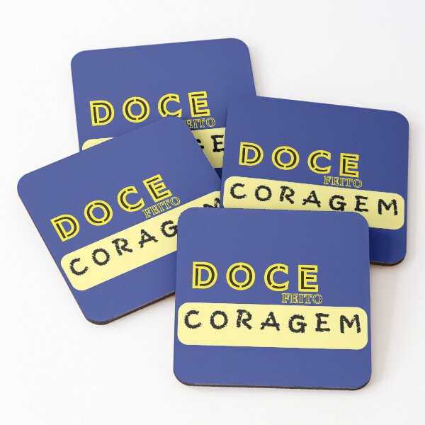Item preview, DOCE FEITO CORAGEM designed and sold by AmorBugado™ by Juno & Lucitini.