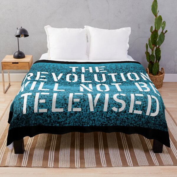 Item preview, The Revolution Will Not Be Televised designed and sold by The Common Tee.
