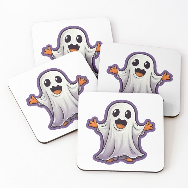 Artikelvorschau, Fröhlicher Halloween-Geist entworfen und verkauft von RBCreates.