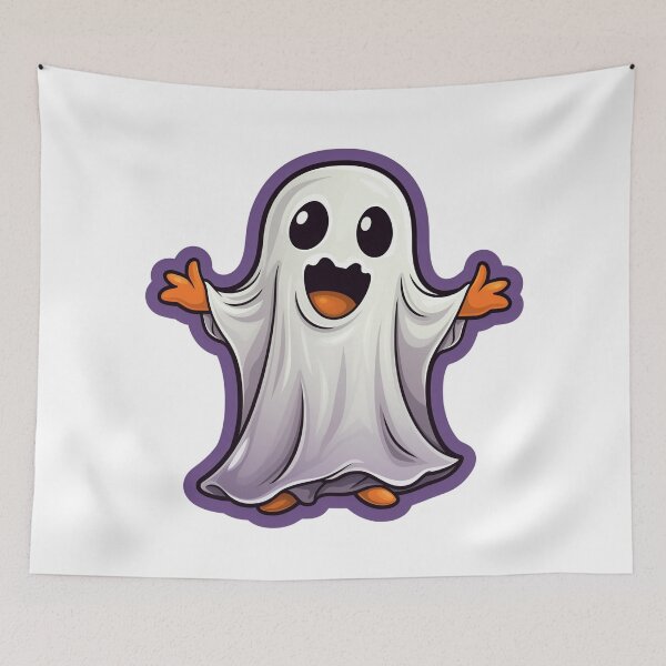 Item preview, Happy Halloween Ghost designed and sold by RBCreates.