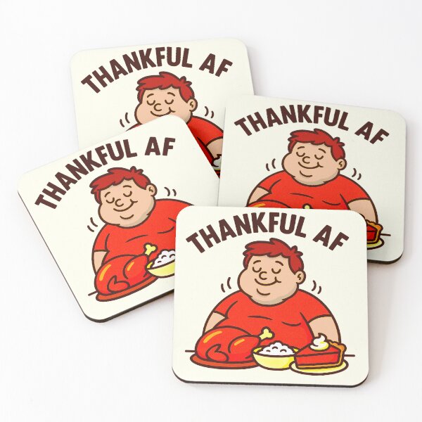 Item preview, Thankful AF  designed and sold by WheelieGdArt.