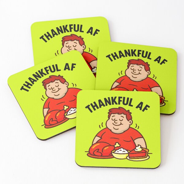 Item preview, Thankful AF - V2 designed and sold by WheelieGdArt.
