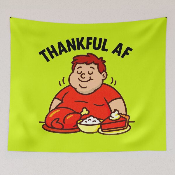 Item preview, Thankful AF - V2 designed and sold by WheelieGdArt.