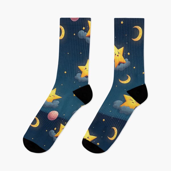 Item preview, Star and Moon Filled  Night designed and sold by BDLdesigns.