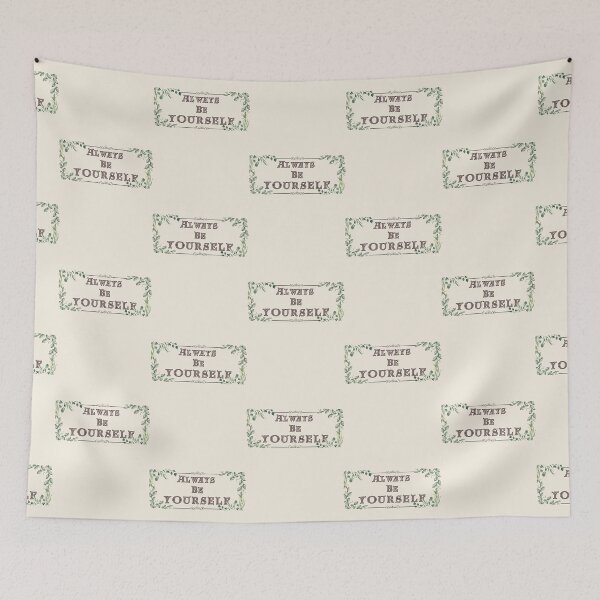 Item preview, "Always Be Yourself" designed and sold by livingjoyfully.