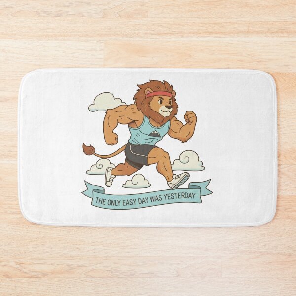 Item preview, Motivational Running Lion designed and sold by PastelPopShop.