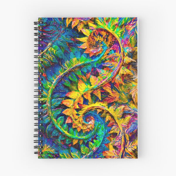 Item preview, Evolving Spiral Beneath the Leafed Spectrum designed and sold by blackhalt.