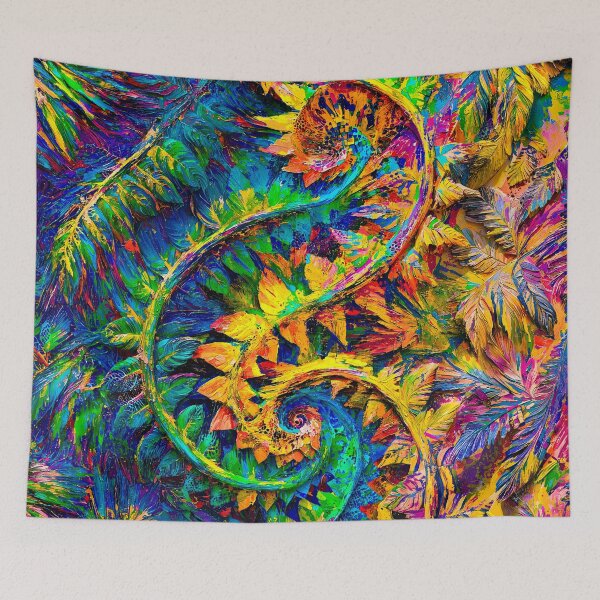 Item preview, Evolving Spiral Beneath the Leafed Spectrum designed and sold by blackhalt.