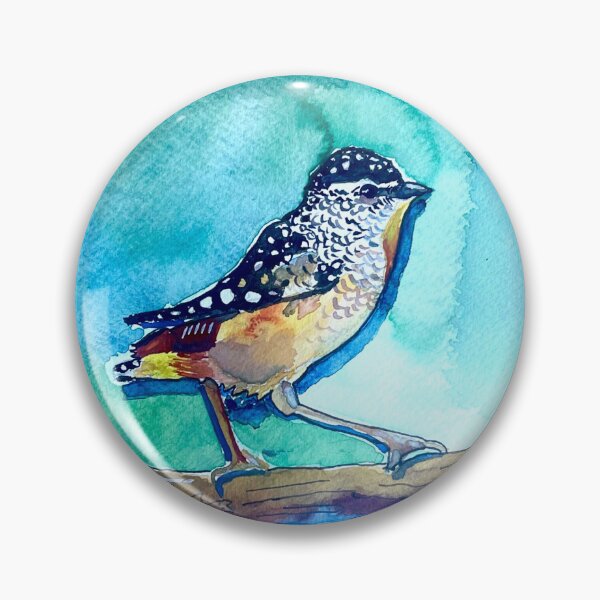 Item preview, Spotted Pardalote designed and sold by KristySBArt.