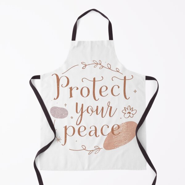 Item preview, Protect Your Peace — Cozy Self-Care Quote Design designed and sold by WovennDesigns.