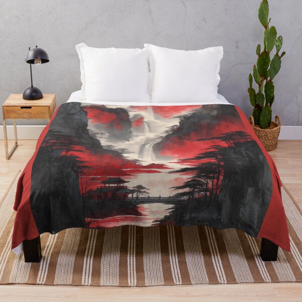 Item preview, Red Mist Valley designed and sold by ArgentoArt.