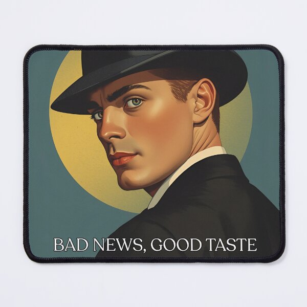 Item preview, Vintage Gangster Criminal Elegant Suit Bad News, Good Taste designed and sold by Vintage City.