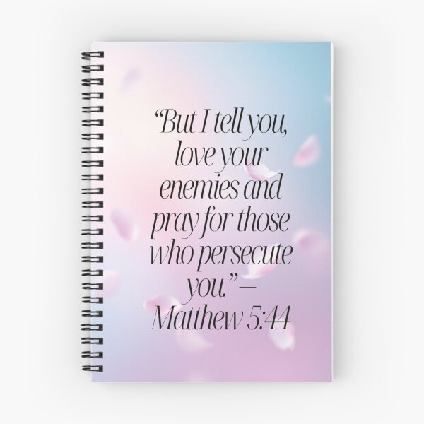 Item preview, “But I tell you, love your enemies and pray for those who persecute you.” – Matthew 5:44 designed and sold by seewhatsticks1.